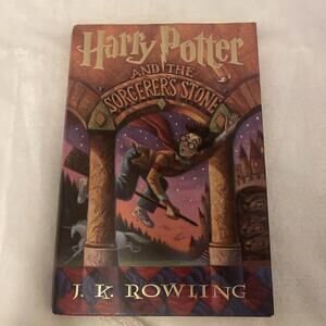 HARRY POTTER and the SORCERER’s STONE, J.K. Rowling 1st American Edition 1998